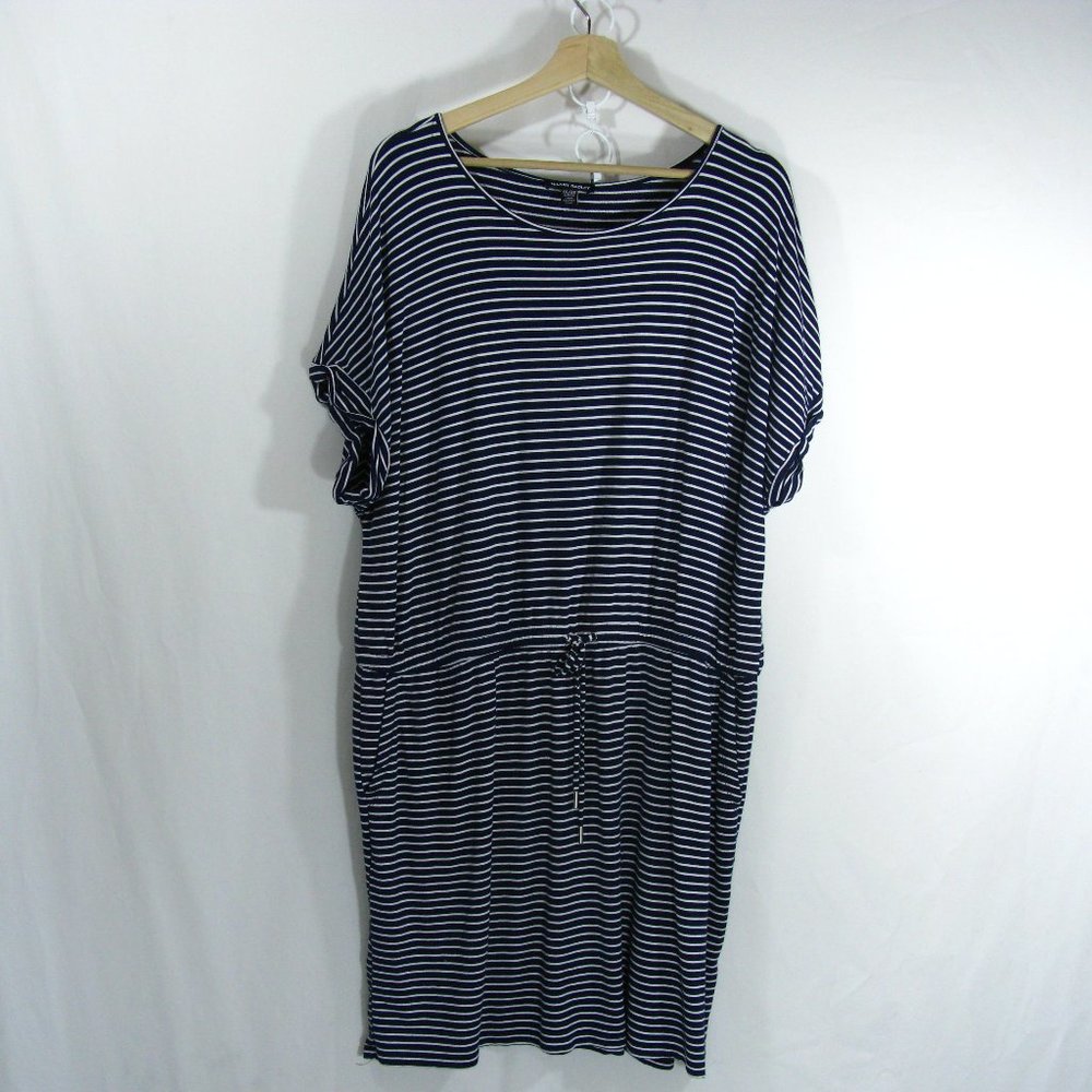 Hilary Radley Dress - Blue/White stripes - Size XXL - Gently worn